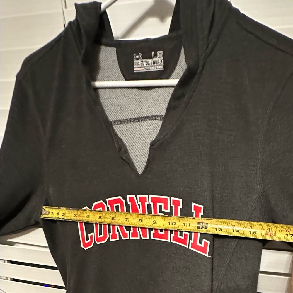Under Armour Women's Dark Gray Cornell Sweatshirt - Picture 8 of 8